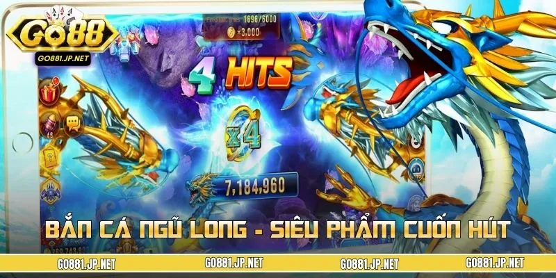 Bắn cá Ngũ Long ghi điểm với hình ảnh đại dương thú vị