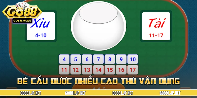 Bẻ cầu được nhiều cao thủ vận dụng